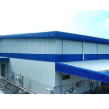 Industrial shed fabrication and installation Industrial shed fabrication and installation